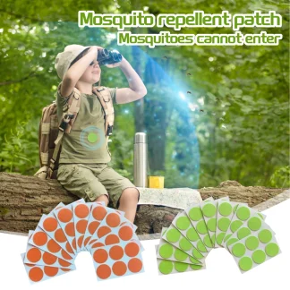 120 Pcs Baby Mosquito Patch Not Hurting Clothes Anti-Mosquito Bites Stickers 360 Degrees Volatilization For Summer Outdoor Trave 1